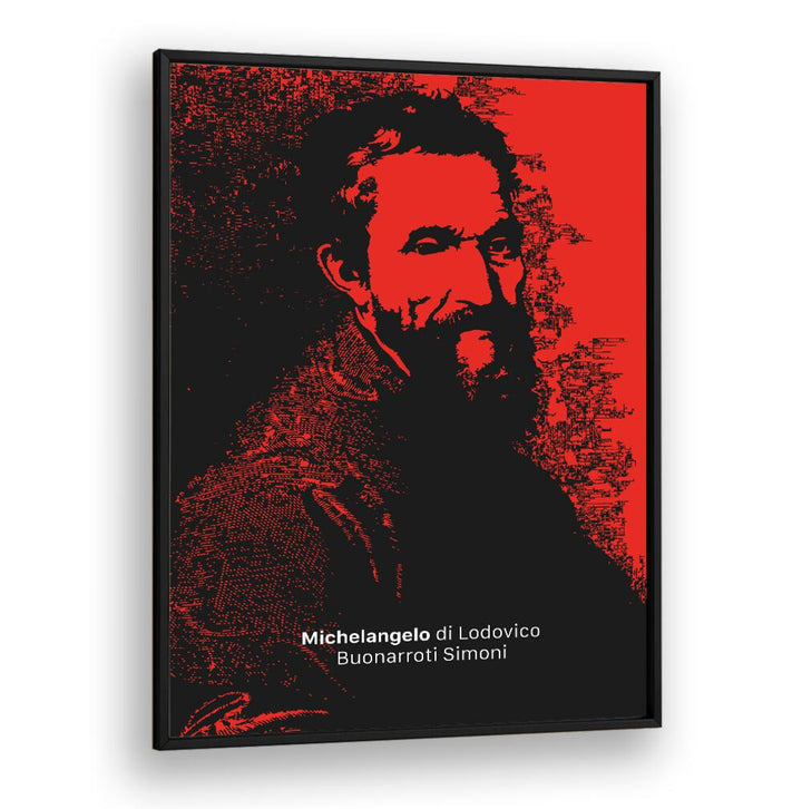 Stunning MICHELANGELO, PORTRAITS artwork, blending innovation and style for a unique artistic experience.