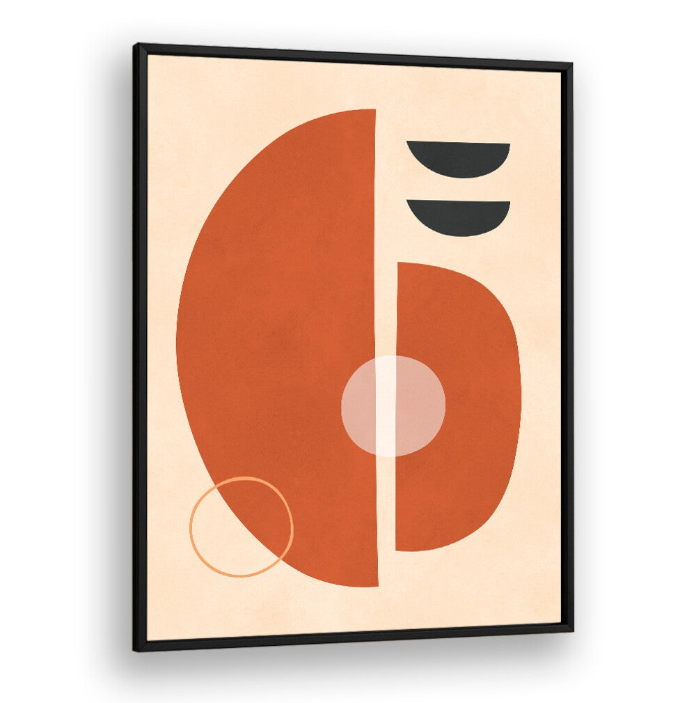 Bold and vibrant SEMICIRCLES IV, BOHO ART PAINTINGS for stylish decor, perfect for any modern space.