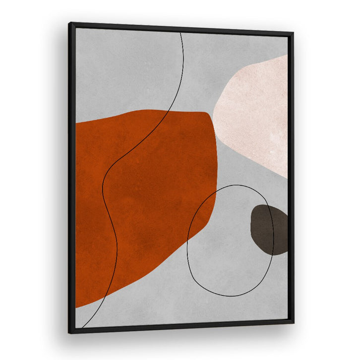 Boldly colored shapes converge in EXPRESSIVE FORMS IV, ABSTRACT PAINTINGS, perfect for inspiring creativity and artistry.
