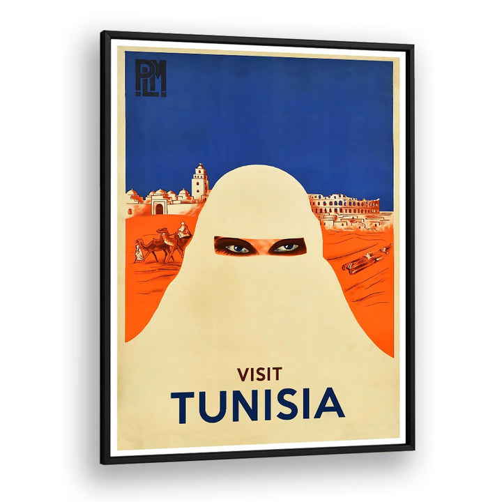 Explore enchanting landscapes with TUNISIA, VINTAGE TRAVEL POSTERS showcasing unique art and allure. Perfect for collectors!