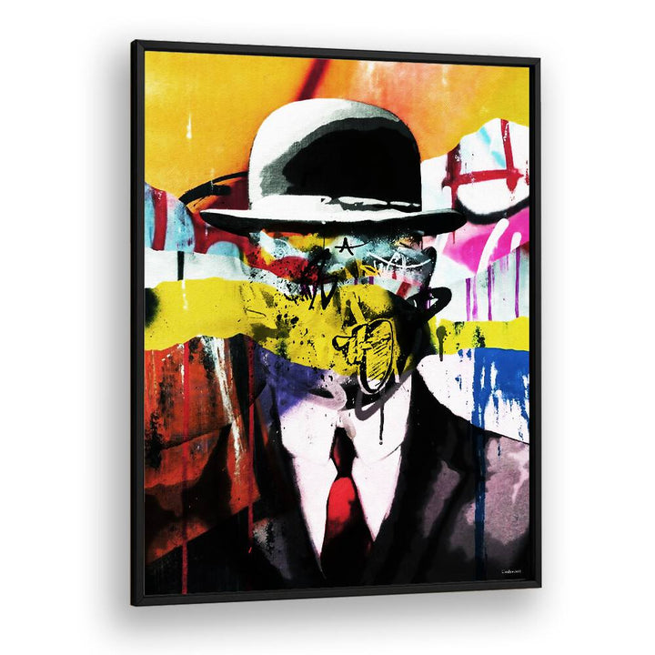 SURREAL DECONSTRUCTION art print by UNDERDOTT showcases vibrant colors and unique surrealist elements, perfect for art lovers.