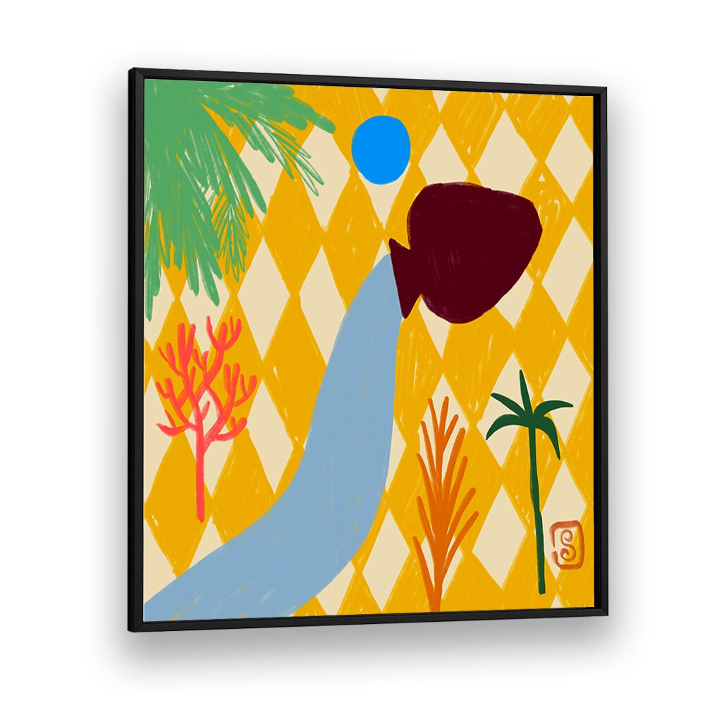 Vibrant AQUARIUS III, ZODIAC poster blending celestial art and tarot themes, perfect for astrology lovers.
