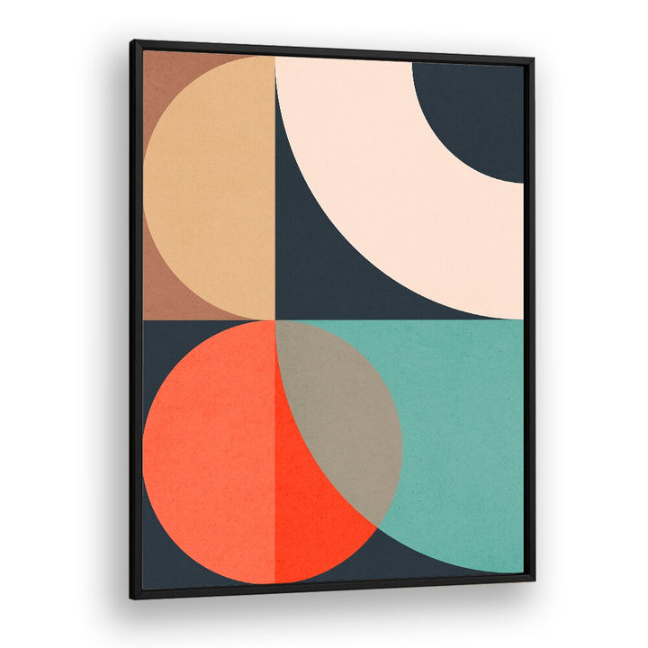 Bright and colorful, CIRCLES IN HARMONY IV, GEOMETRIC ART PRINTS enhance modern decor with elegance and style.