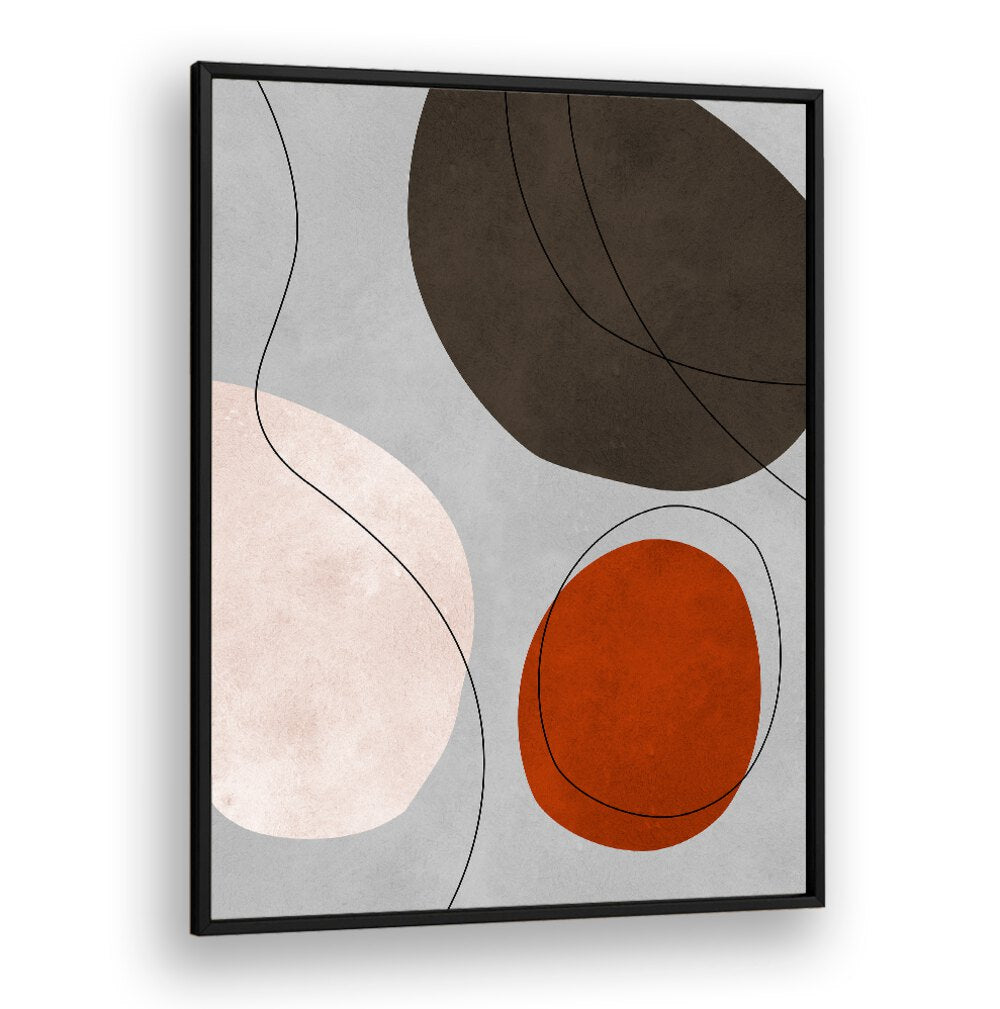Modern art featuring shapes and lines, showcasing EXPRESSIVE VII, ABSTRACT PAINTINGS for creative inspiration.
