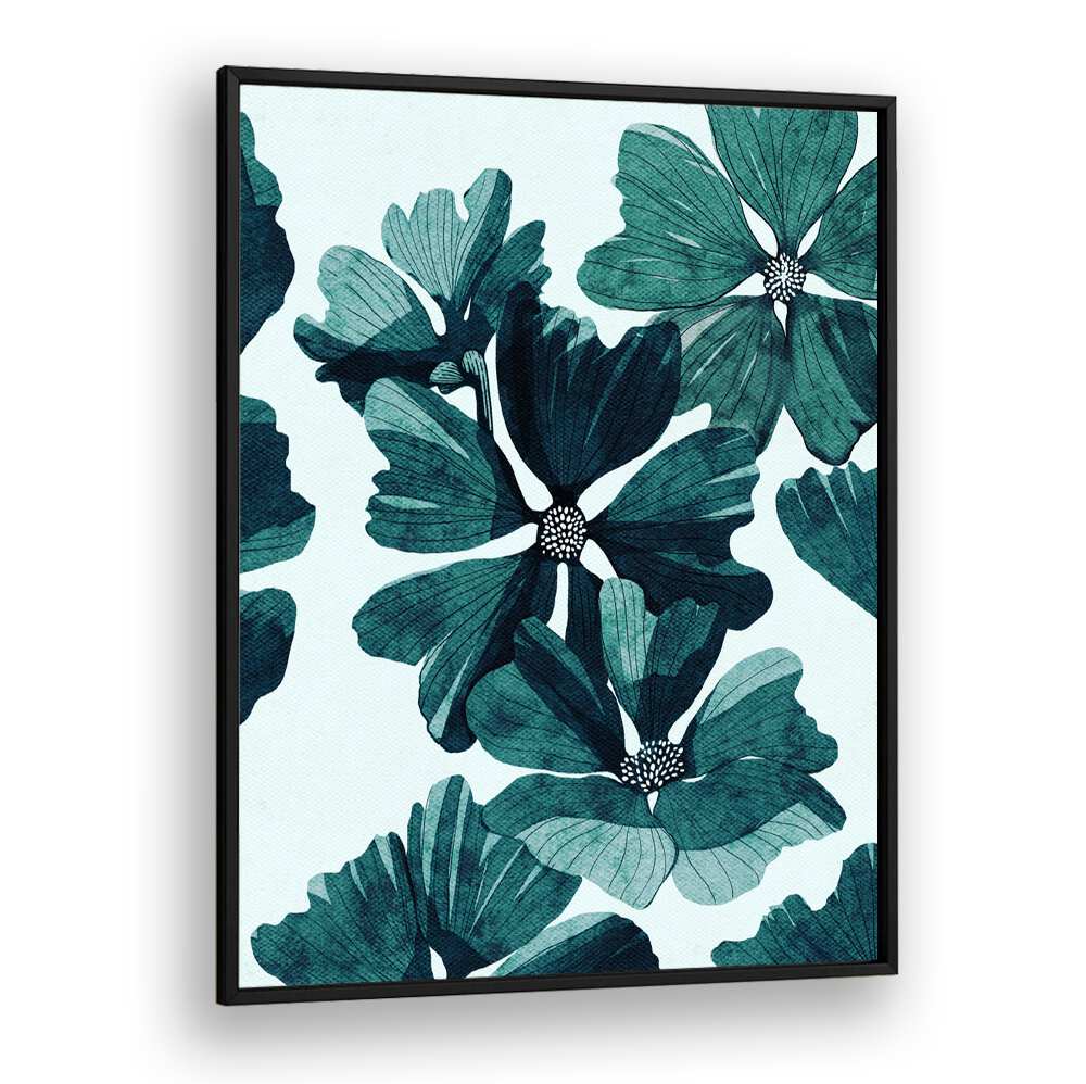 Elegant BLACK FLOWER, FLORAL FLOWER PAINTINGS showcasing captivating floral designs for sophisticated decor.