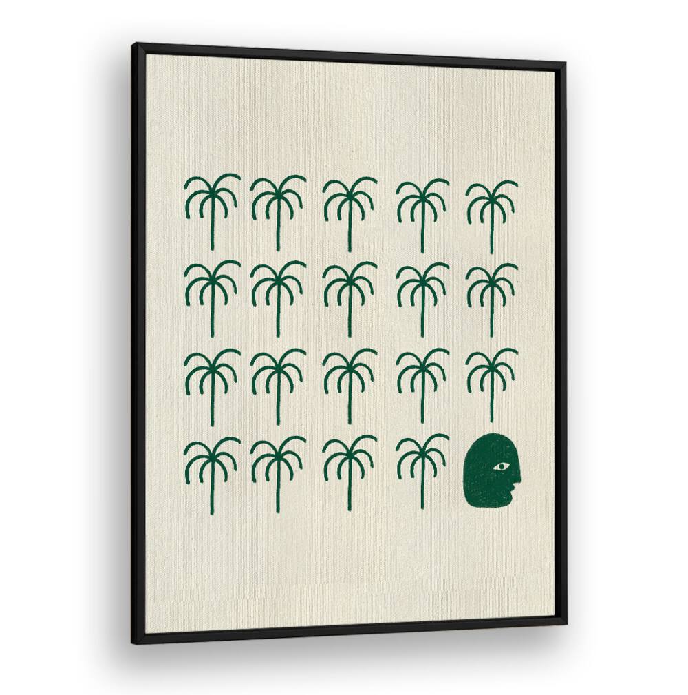 Stylish ROOTS, BOHO ART PAINTINGS featuring palm trees and a unique design, perfect for elevating your home decor.