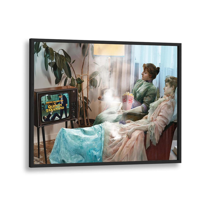 Experience cinema magic with THE MOVIE BEGINS, ALTERED ART PRINTS by Dikhotomy, blending storytelling and art.