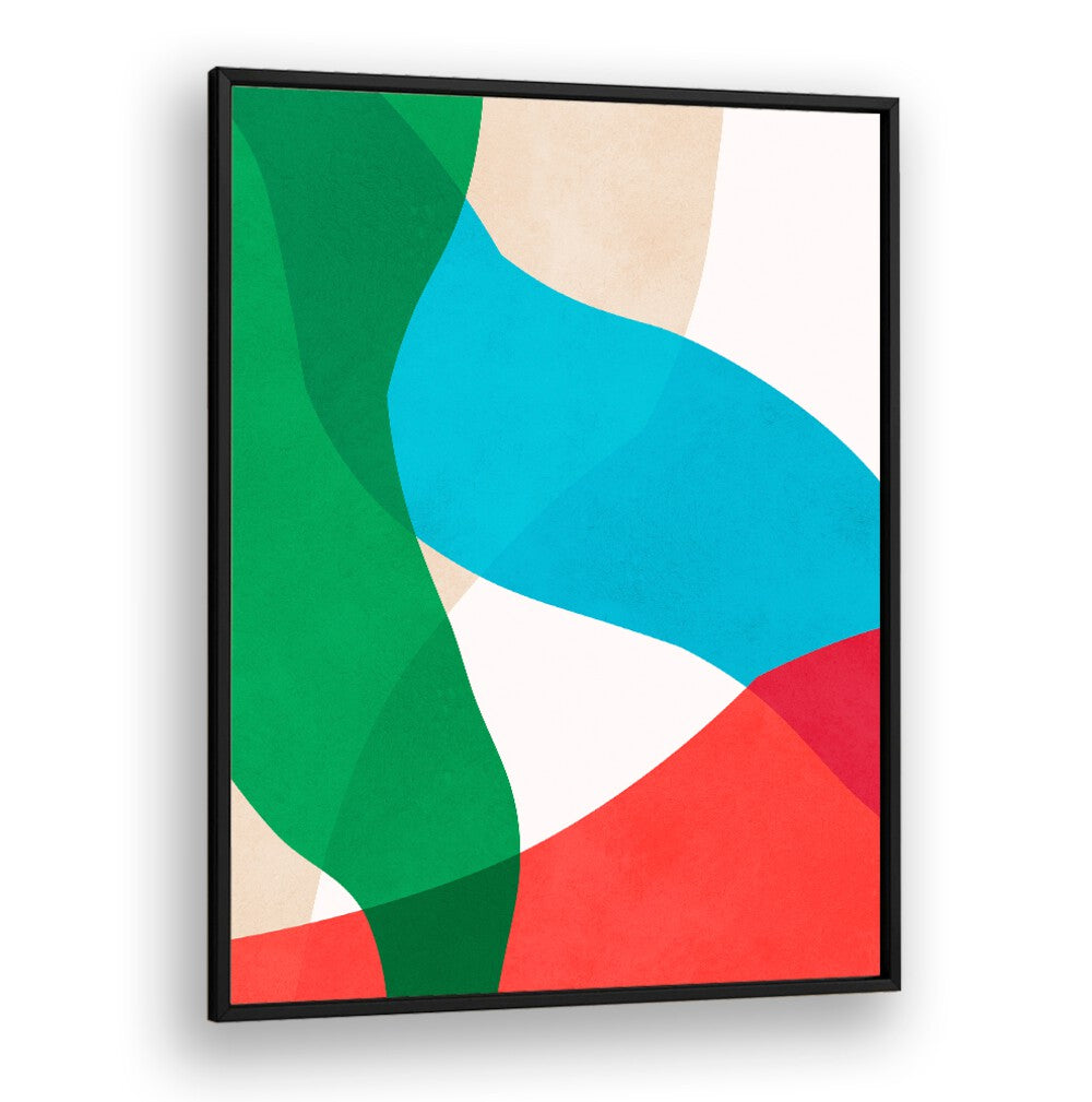Vibrant colors and dynamic shapes in EXPRESSIVE STROKES III, ABSTRACT PAINTINGS, perfect for artistic expression.