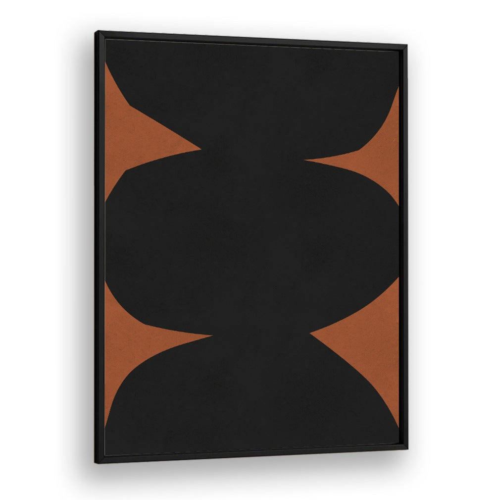 Stylish TRIBAL VII, GEOMETRIC ART PRINTS featuring bold shapes and earthy tones, perfect for modern decor.