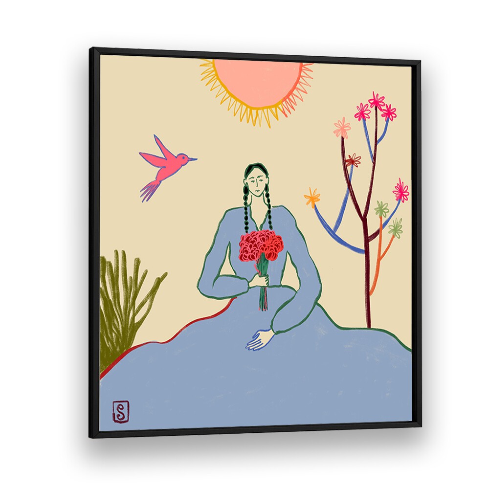 VIRGO III, ZODIAC poster featuring vibrant illustrations to enrich your space with artistry and mystique.