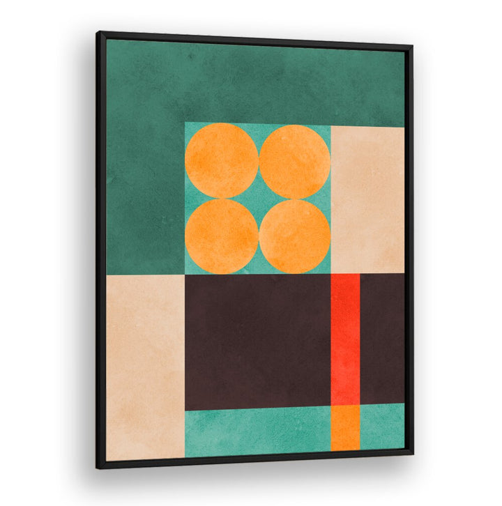 Vibrant COLORFUL COMPOSITION VI, GEOMETRIC ART PRINTS showcasing bold shapes and colors, perfect for modern decor.
