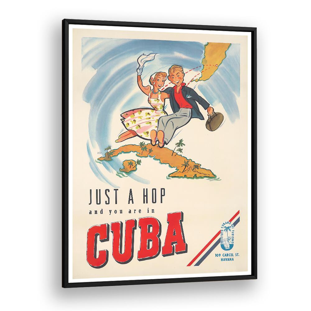 CUBA I, VINTAGE TRAVEL POSTERS showcase vibrant designs that capture the essence of Cuba's rich culture and allure.