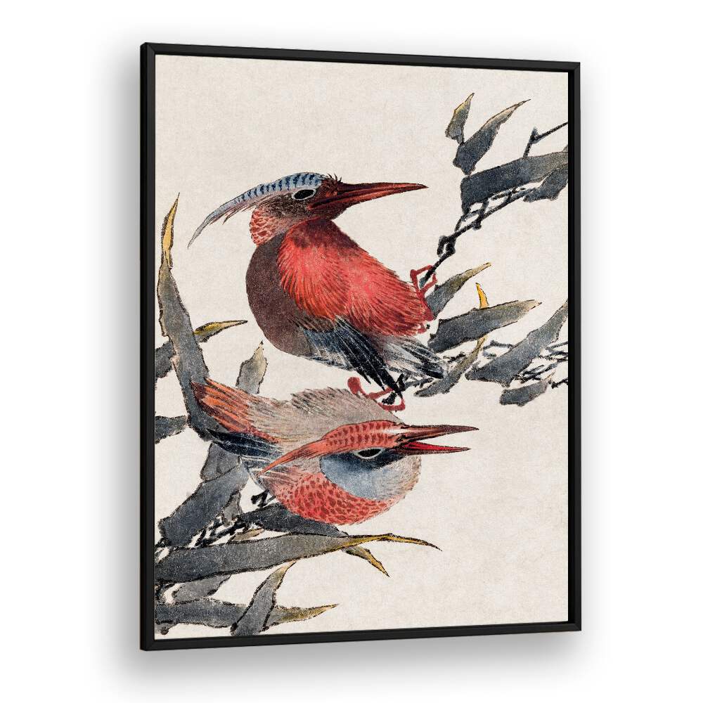 BIRDS FROM ALBUM OF SKETCHES II, VINTAGE PAINTINGS