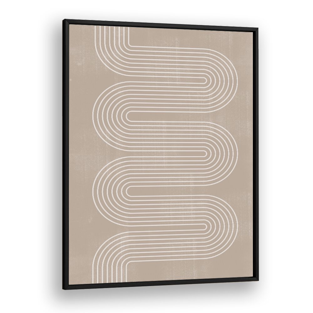 Elegant MINIMAL SIMPLE ARCH III, BOHO ART PAINTINGS by The Miuus Studio, perfect for modern decor.