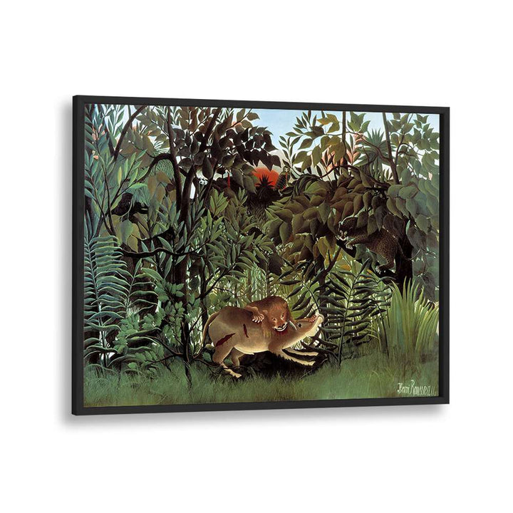 THE HUNGRY LION (1905) , VINTAGE PAINTINGS