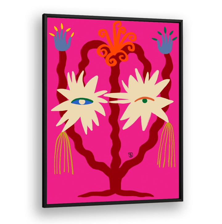 Bright and colorful art print, "LOOKING FORWARD, VIBRANT," perfect for energizing any space. Transform your decor!