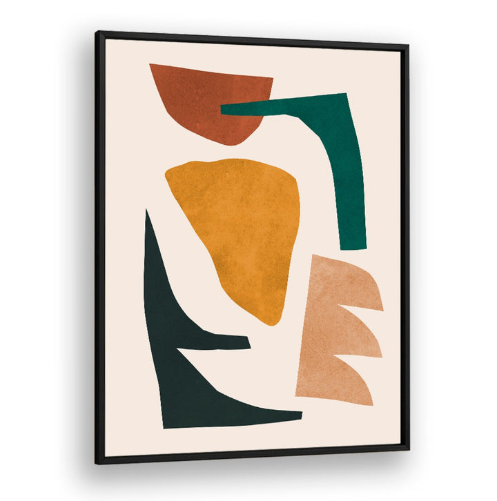 Colorful geometric shapes create a stunning design in EXPRESSIVE VI, GEOMETRIC ART PRINTS for modern decor.