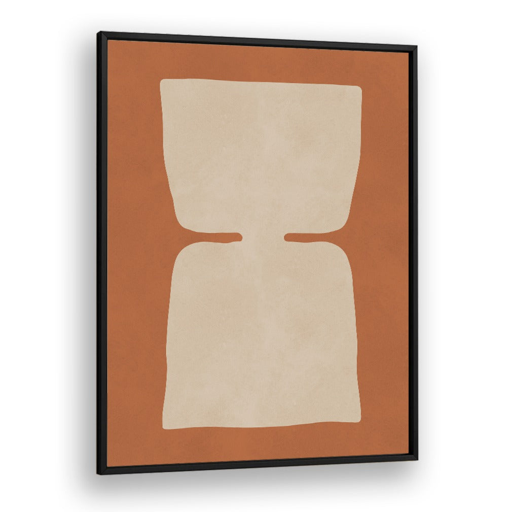 Artfully designed TRIBAL SHAPES XVI, GEOMETRIC ART PRINTS featuring elegant tribal patterns on a warm background.