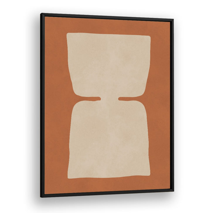 Artfully designed TRIBAL SHAPES XVI, GEOMETRIC ART PRINTS featuring elegant tribal patterns on a warm background.