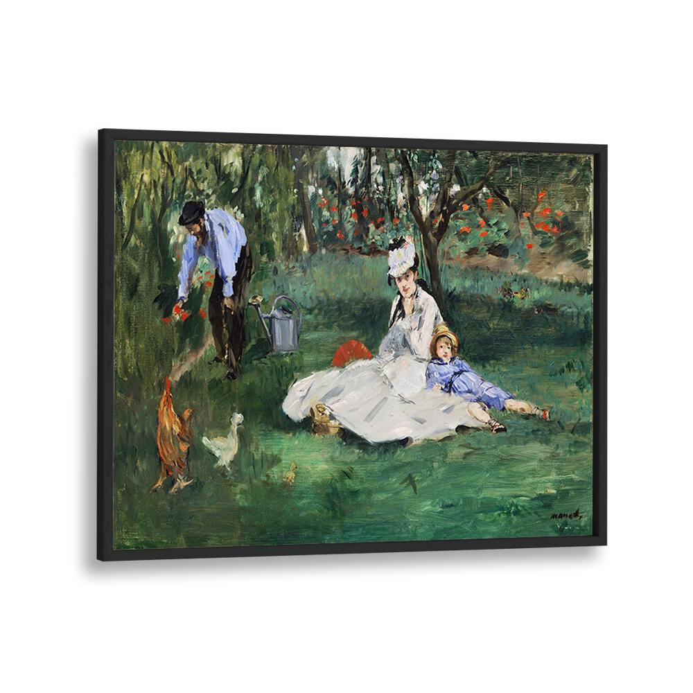 THE MONET FAMILY , VINTAGE PAINTINGS