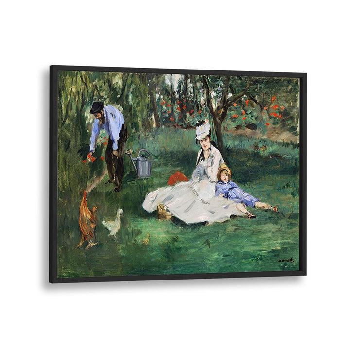 THE MONET FAMILY , VINTAGE PAINTINGS