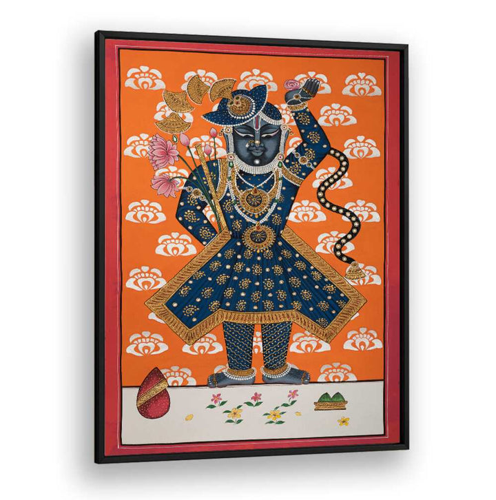 Exquisite SHRINATH JI, INDIAN ART PAINTINGS showcasing traditional craftsmanship and divine artistry for your decor.