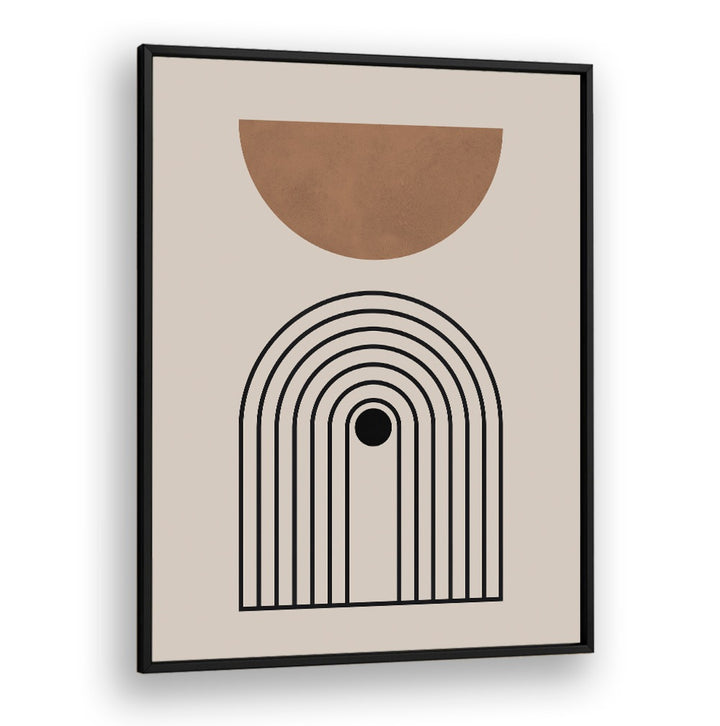 Stylish COMPOSITION V, BOHO ART PAINTINGS featuring unique lines and circles for creative inspiration. Perfect for decor!