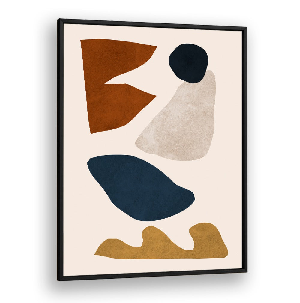 Colorful abstract shapes create a modern aesthetic in the EXPRESSIVE VII, GEOMETRIC ART PRINTS, perfect for creative spaces.