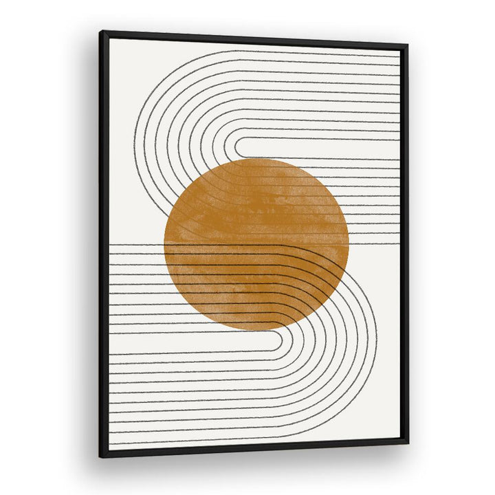 Elegant ABSTRACT FLOW II, BOHO ART PAINTINGS by The Miuus Studio, perfect for modern home decor and artistic expression.