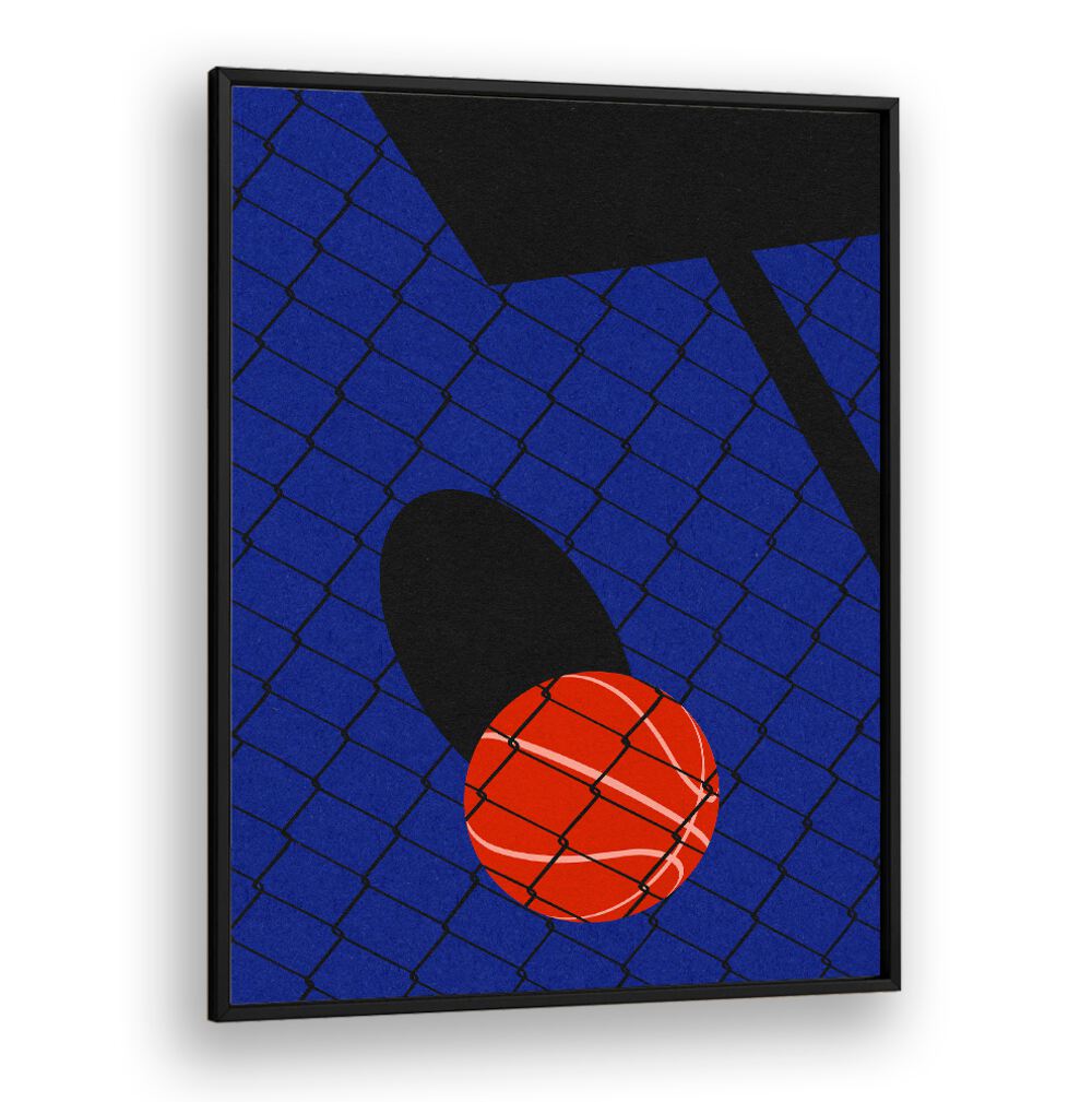 Colorful BACKYARD BASKETBALL COURT, SPORTS POSTERS enhance your game space, bringing excitement to outdoor play.