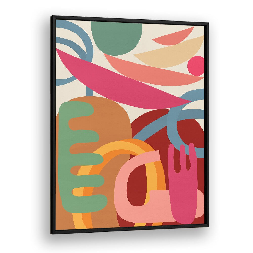 Bright and fluid ORGANIC , GEOMETRIC ART PRINTS showcase vibrant colors and intricate shapes, elevating your space.
