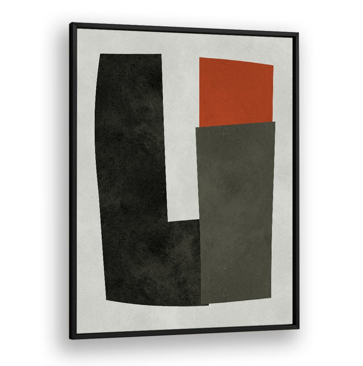 Stylish MODERN SHAPES VII, GEOMETRIC ART PRINTS features bold colors and forms, perfect for contemporary decor.