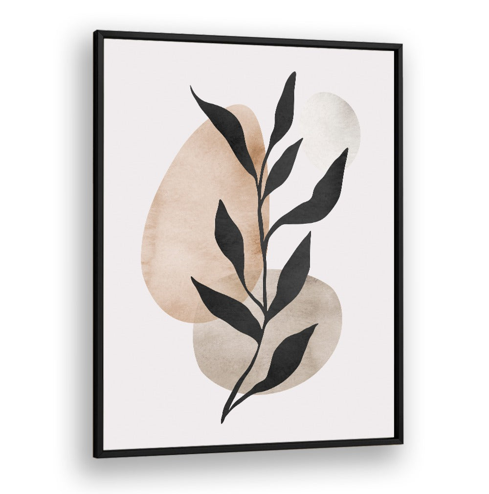 Elegant watercolor design featuring LEAVES IX, BOHO ART PAINTINGS, perfect for enhancing any modern decor.