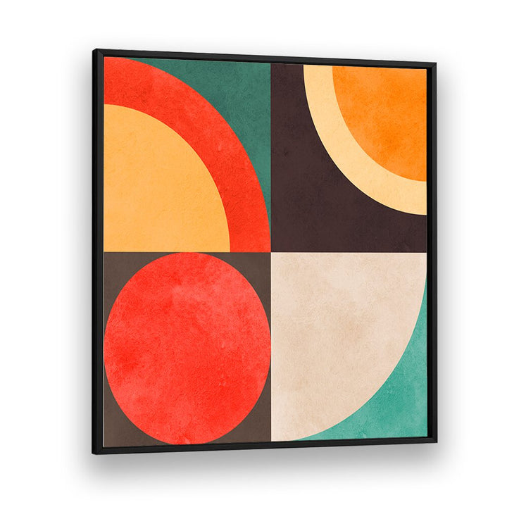 CIRCLES HARMONY XII, GEOMETRIC ART PRINTS showcase vibrant colors and shapes, enhancing any modern decor.