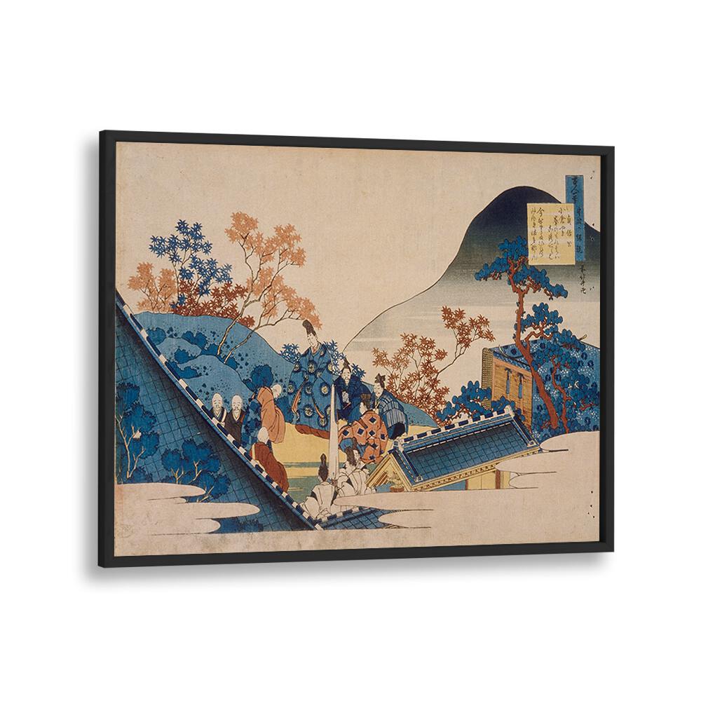 HOKUSAI'S POEM , VINTAGE PAINTINGS