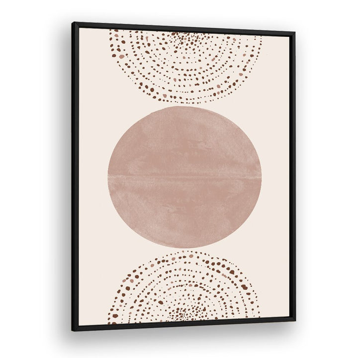 Stylish BOHO II art painting by The Miuus Studio features elegant circular designs, perfect for artistic spaces.