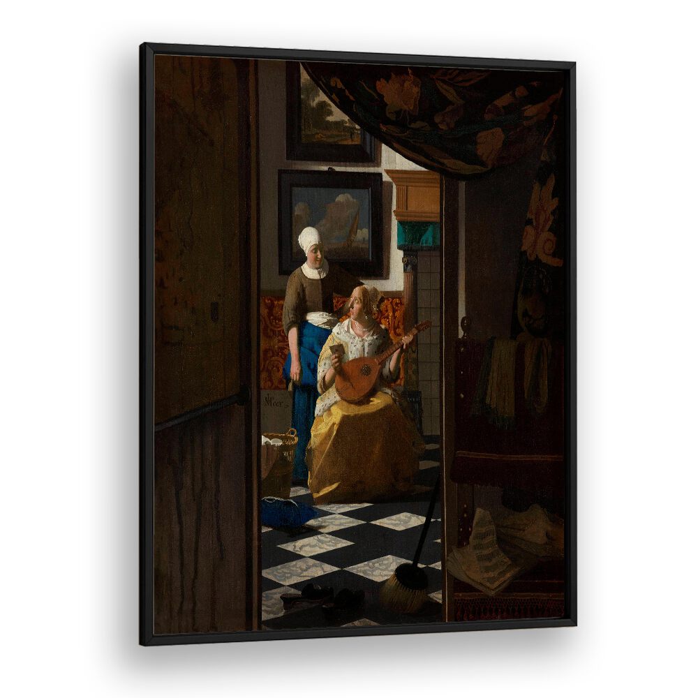 THE LOVE LETTER , VINTAGE PAINTINGS