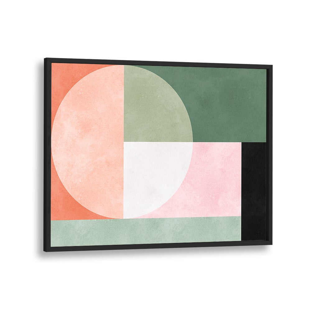Stylish HARMONY 4, GEOMETRIC ART PRINTS featuring modern design in soft colors, perfect for contemporary decor.
