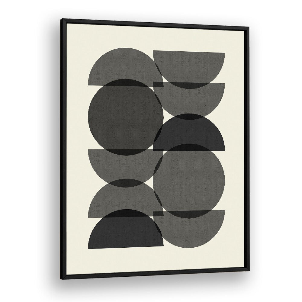 Stylish geometric art print, COMPOSITION LINES AND CIRCLES III, adds modern elegance to any space. Perfect for decor.