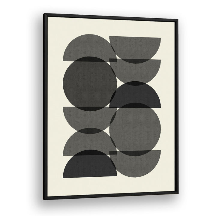 Stylish geometric art print, COMPOSITION LINES AND CIRCLES III, adds modern elegance to any space. Perfect for decor.