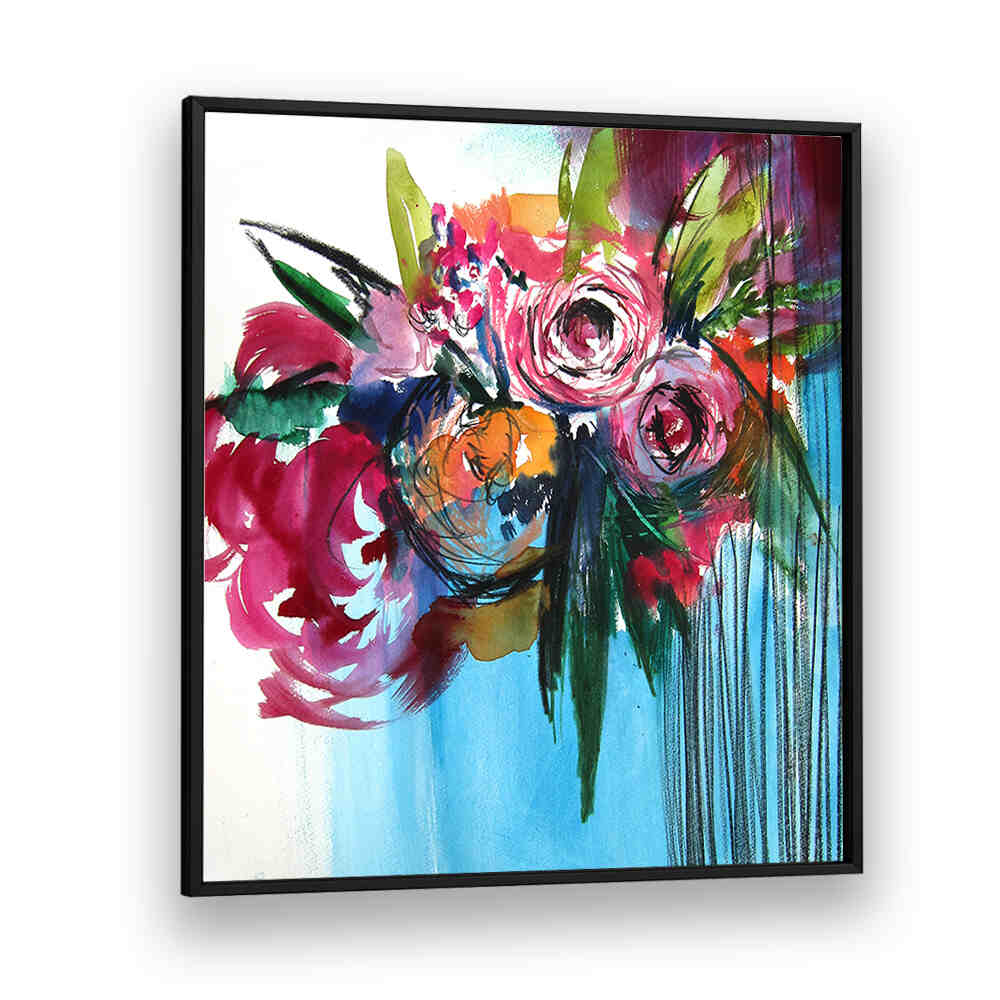 PARADISO , FLORAL FLOWER PAINTINGS