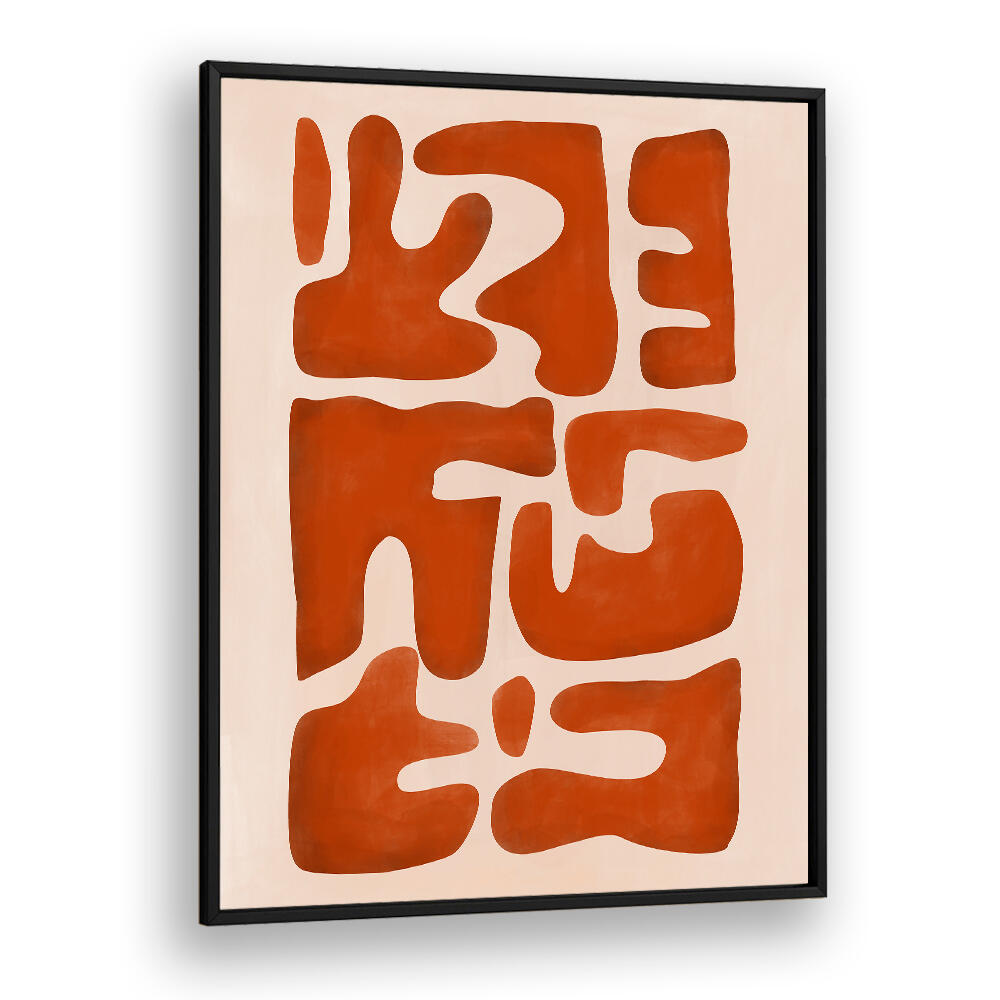 ABSTRACT POLY SHAPES II , ABSTRACT PAINTINGS
