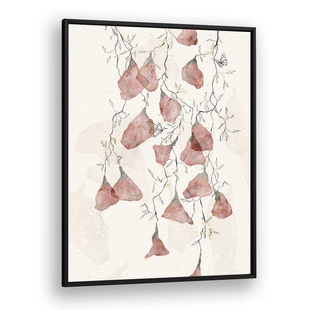 BUTTERFLY KISSES , FLORAL FLOWER PAINTINGS