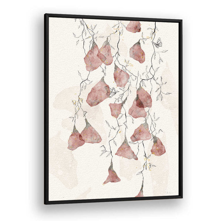 BUTTERFLY KISSES , FLORAL FLOWER PAINTINGS