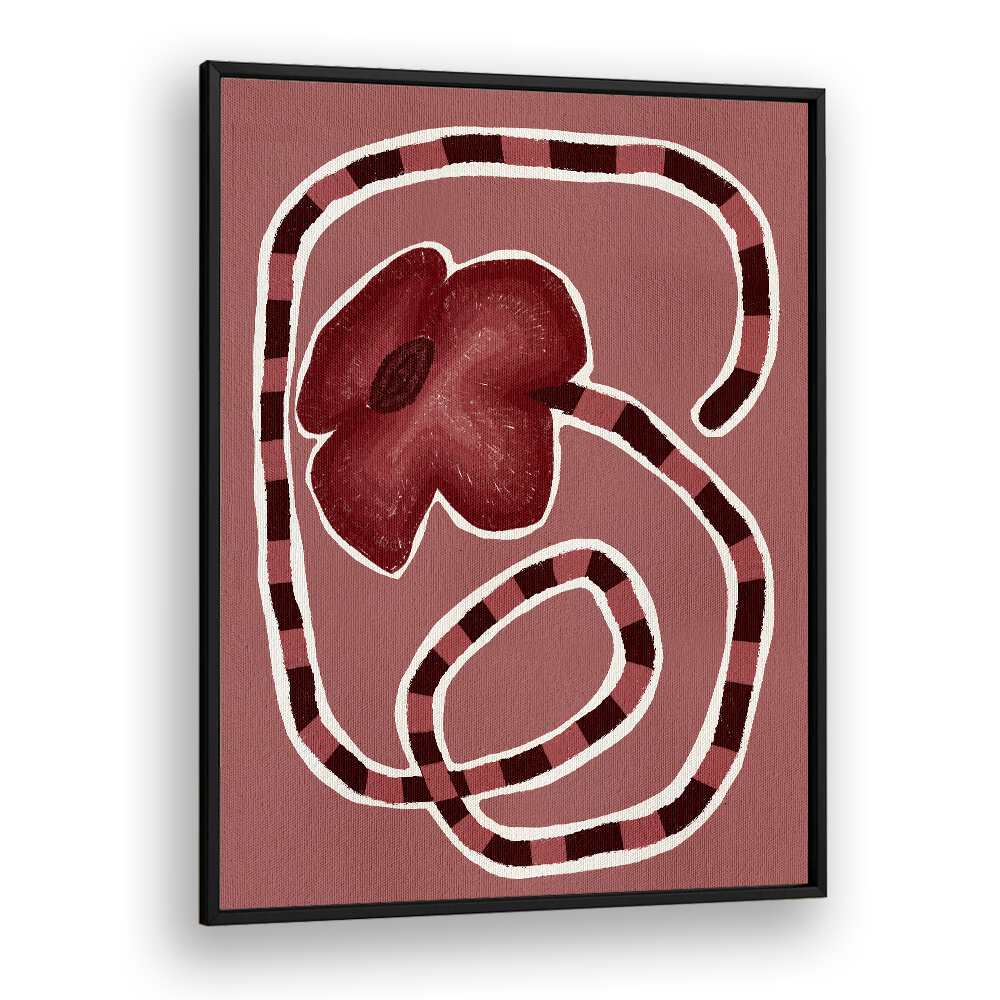 Delicate BLOOM XII, FLORAL FLOWER PAINTINGS, features a striking floral design, perfect for adding elegance to any space.