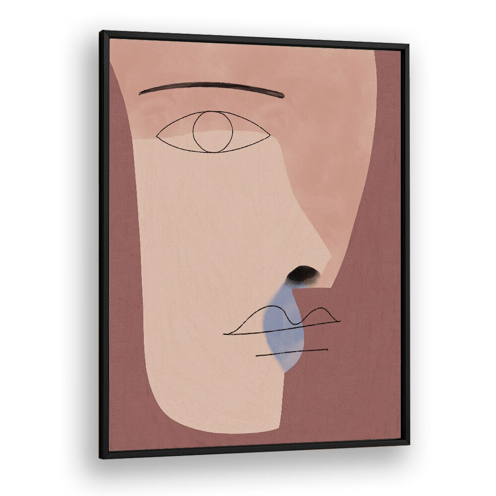 Stylish FACE ME, BOHO ART PAINTINGS featuring abstract face design, perfect for enhancing your home decor.