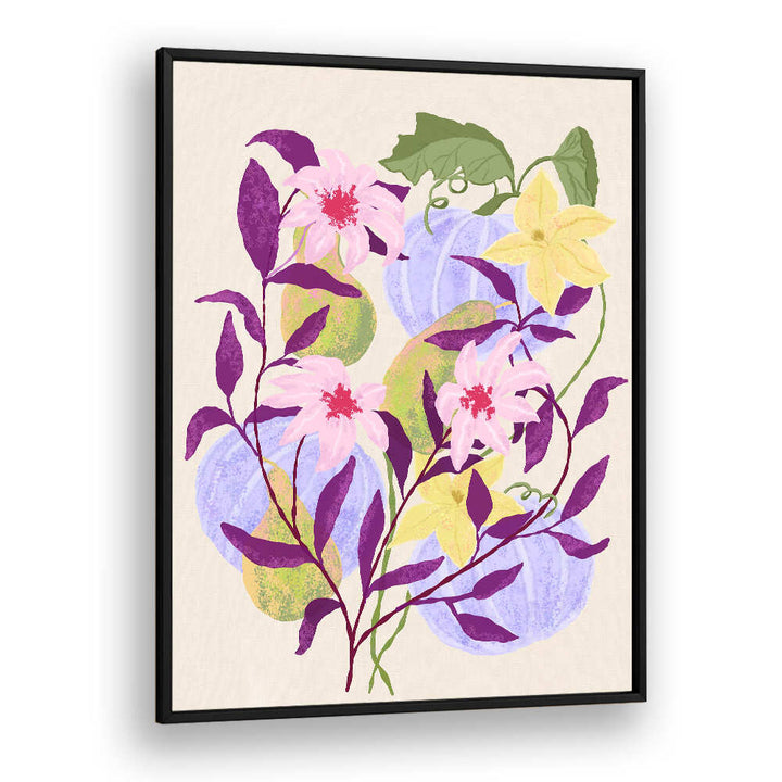 FALL HARVEST , FLORAL FLOWER PAINTINGS