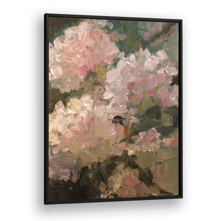 Stunning HORTENSIA ROSA, FLORAL FLOWER PAINTINGS in soft pink hues, perfect for enhancing your home decor.