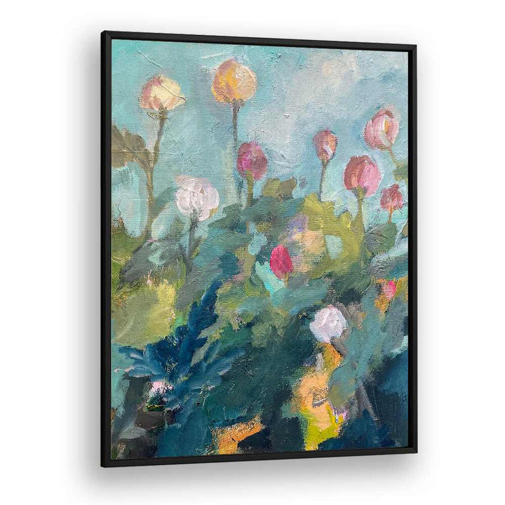 Vibrant IMPRESSIONISTIC BLOOMS, FLORAL FLOWER PAINTINGS, enhancing your space with abstract floral artistry.