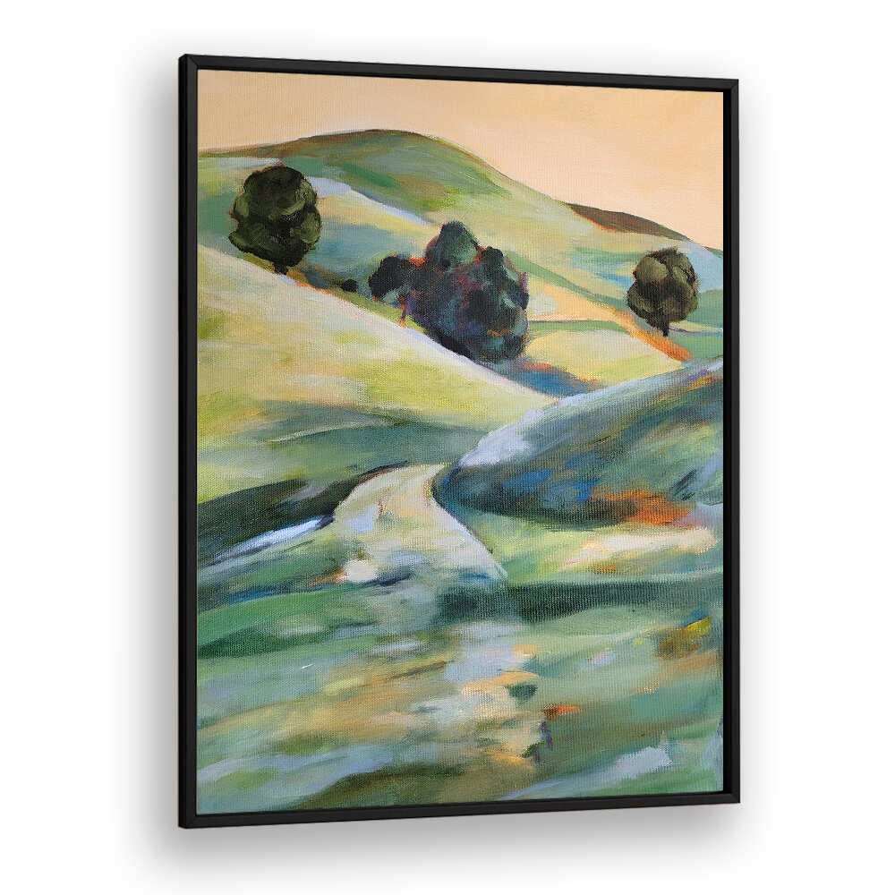 MORNING LIGHT , LANDSCAPE PAINTINGS